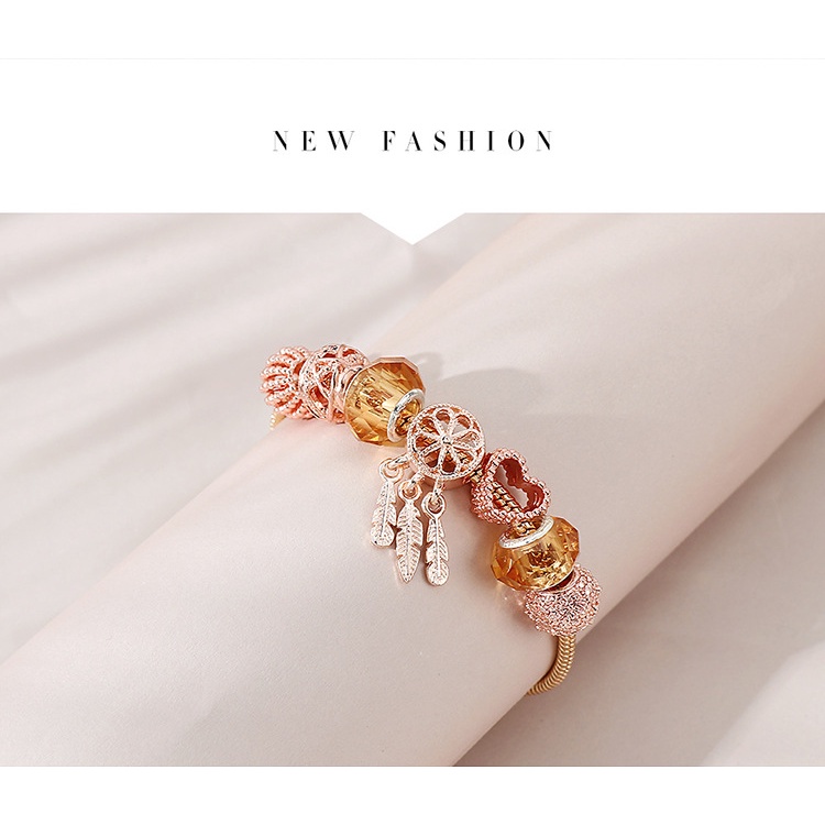 สร้อยข้อมือ ประดับลูกปัด รูปดาว Diy