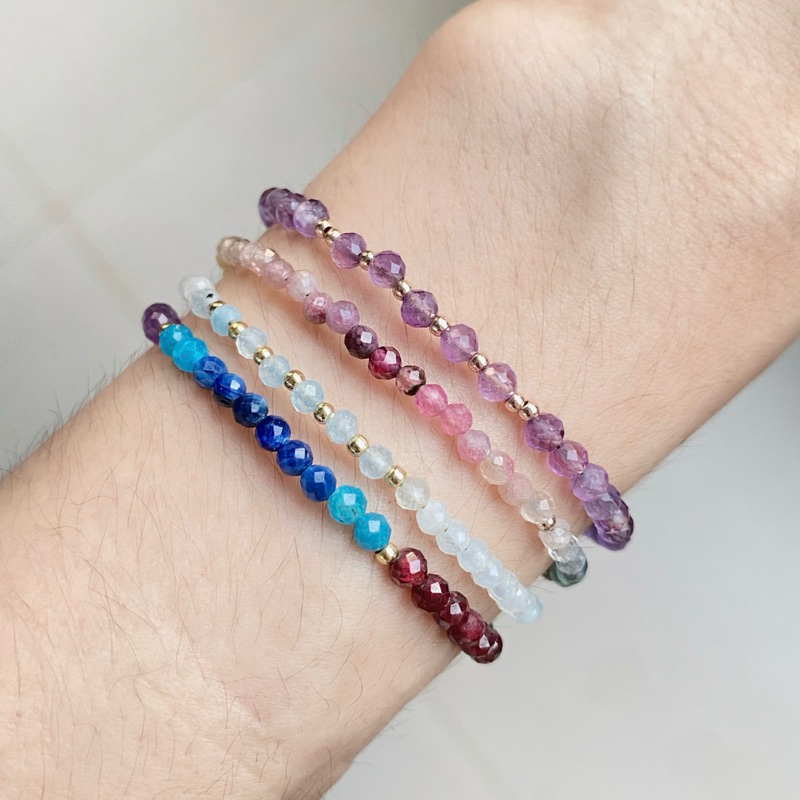 สร้อยข้อมือ หินนำโชค หินวันเกิด วันเสาร์ สร้อยแขน กำไลข้อมือ ผ่านพิธี ปลุกเสก ของแท้