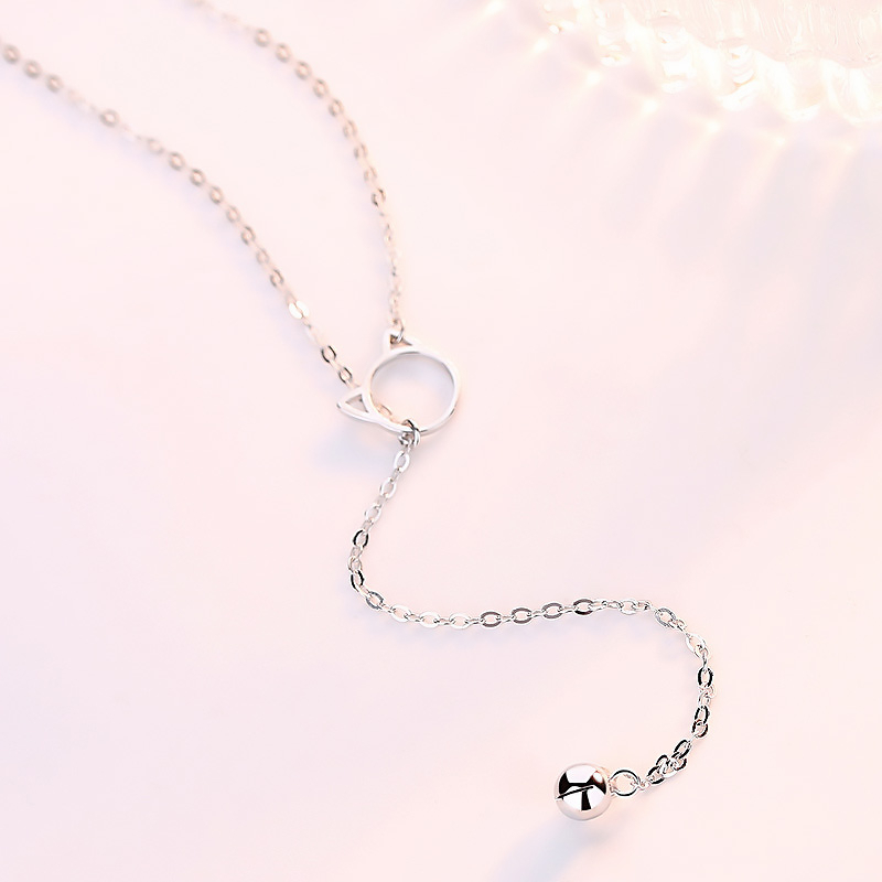 สร้อยคอ Cat Bell Necklace เครื่องประดับ minimal