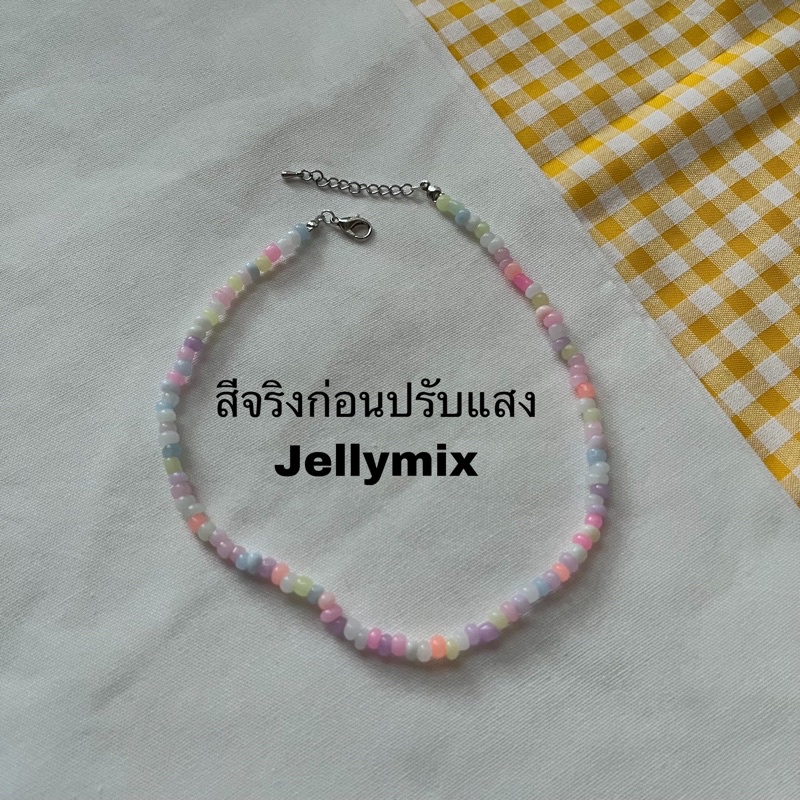 สร้อยคอลูกปัด สร้อยคอ สร้อยเกาหลี