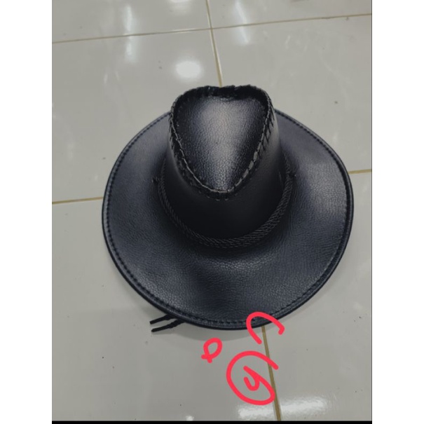 หมวกคาวบอยหนังเทียมพร้อมส่ง  สินค้าพร้อมส่งในไทย