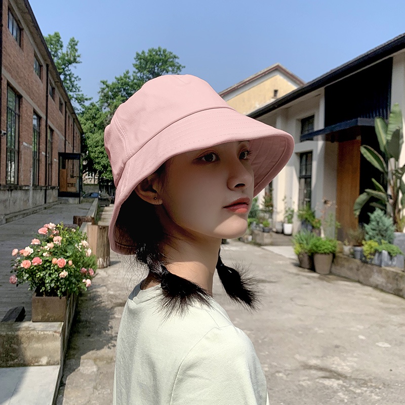 หมวกชาวประมง 10 สี หมวกกันแดดกันลม สไตล์เกาหลี แฟชั่น เทรนด์