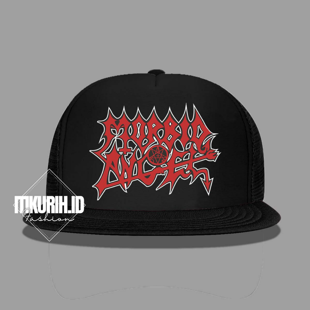 หมวกตาข่าย พิมพ์ลาย MORBID ANGEL คุณภาพดี