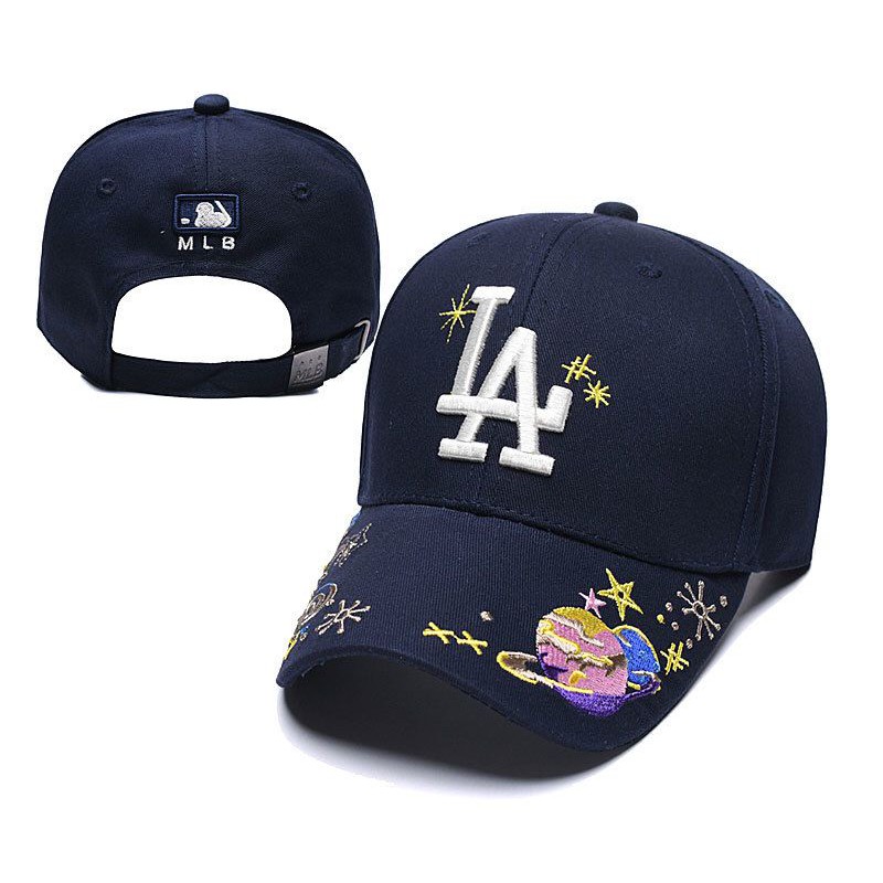 หมวกเบสบอล ปักลาย Mlb Los Angeles Dodgers สําหรับผู้ชาย และผู้หญิง 2021
