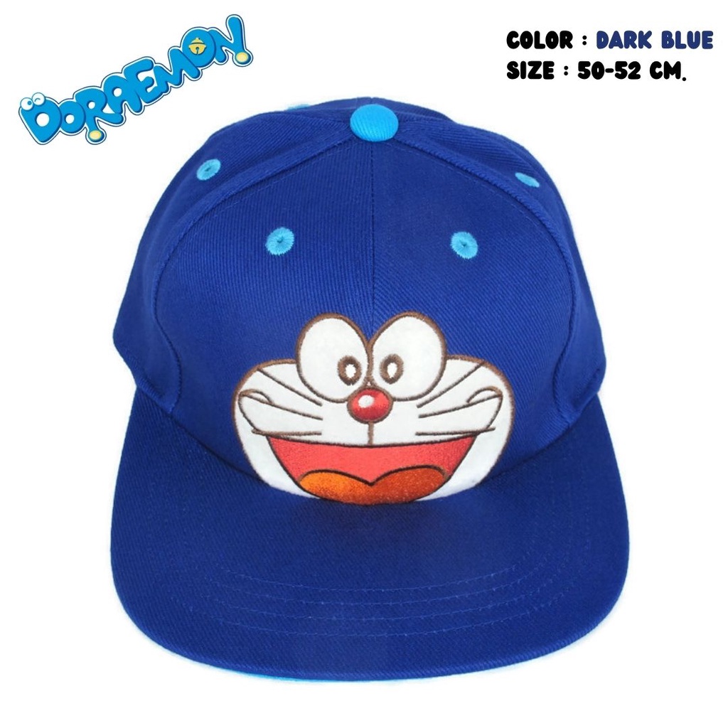 หมวกแก๊ป Doraemon character HIP-HOP CAP SIZE 50-52 CM. (No. DM-117)