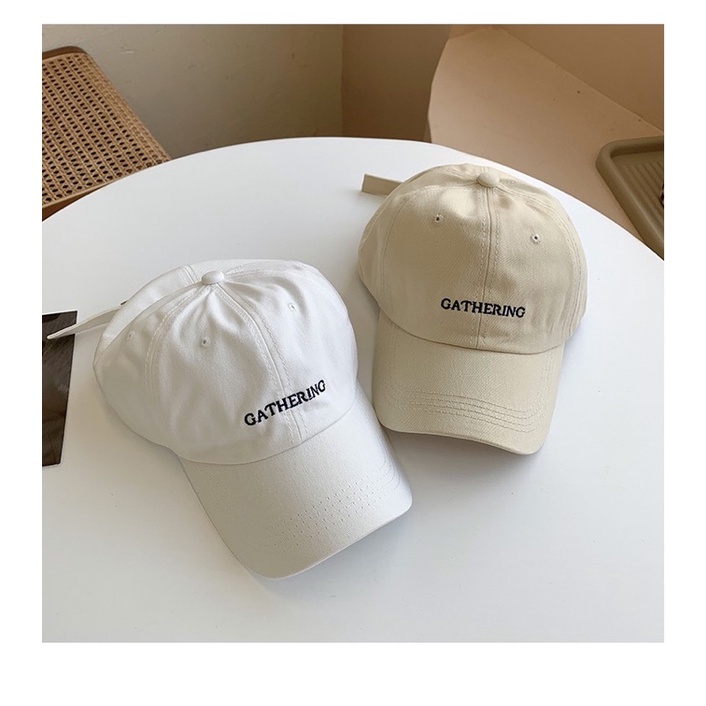 หมวกแก๊ปเบสบอล ปัก Gathering มีทั้งหมด 5สี