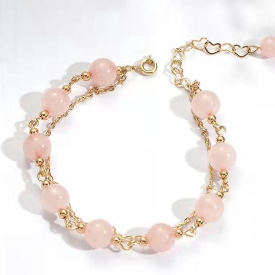 หินโรสควอตซ์สีชมพูกุหลาบRose Quartz  หินแท้ 100%ความสุข, โชคดี, มิตรภาพ