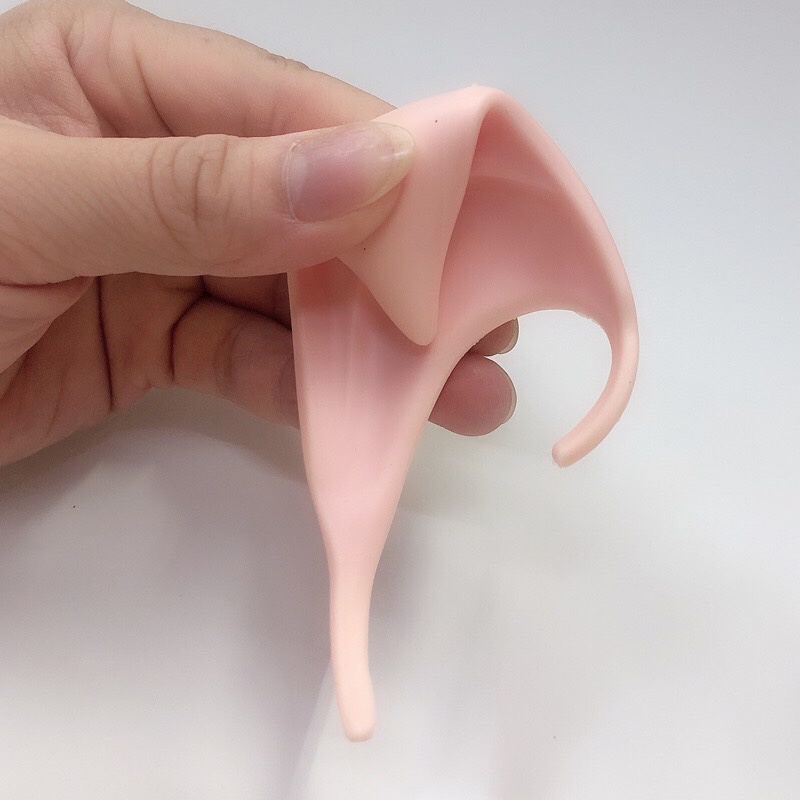 หูเอลฟ์ 3D  หูใหญ่ หูปลอม สำหรับเเต่งคอสเพลย์ 1คู่