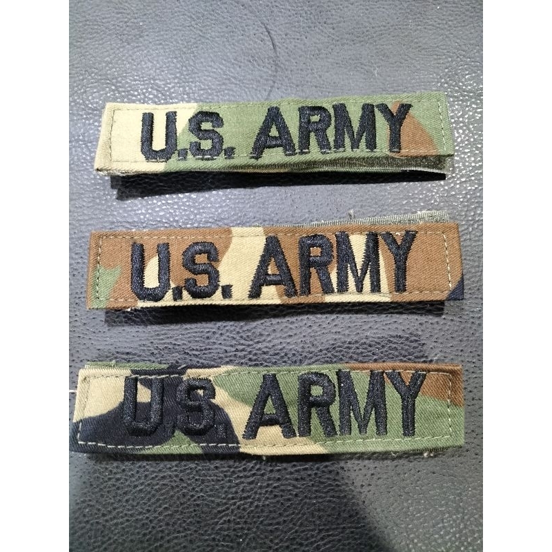 อาร์ม US ARMY ลายพราง WOODLAND