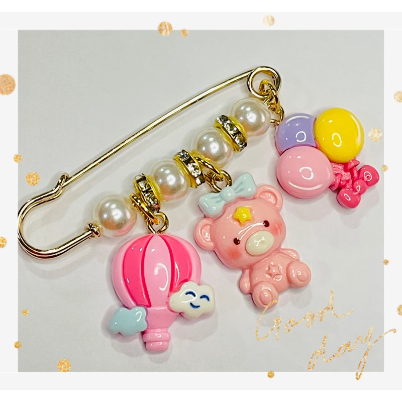 เข็มกลัดคนท้อง สำหรับคุณแม่ ป้องกันสิ่งไม่ดี ลายน่ารัก ส่งจากไทย สินค้าพร้อมส่ง