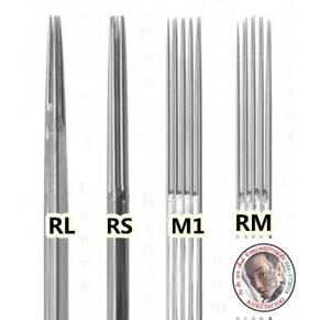 เข็มสัก 50 อัน  RL (เดินเส้น)   (ชุดสัก เครื่องสัก อุปกรณ์สักทุกชนิด)