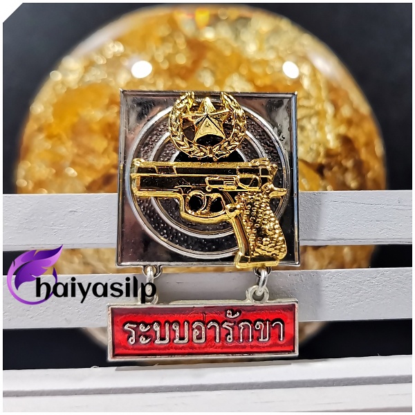 เข็มแม่นปืนทำนองรบ ระบบอารักขา เข็มจปร. ข้าราชการ