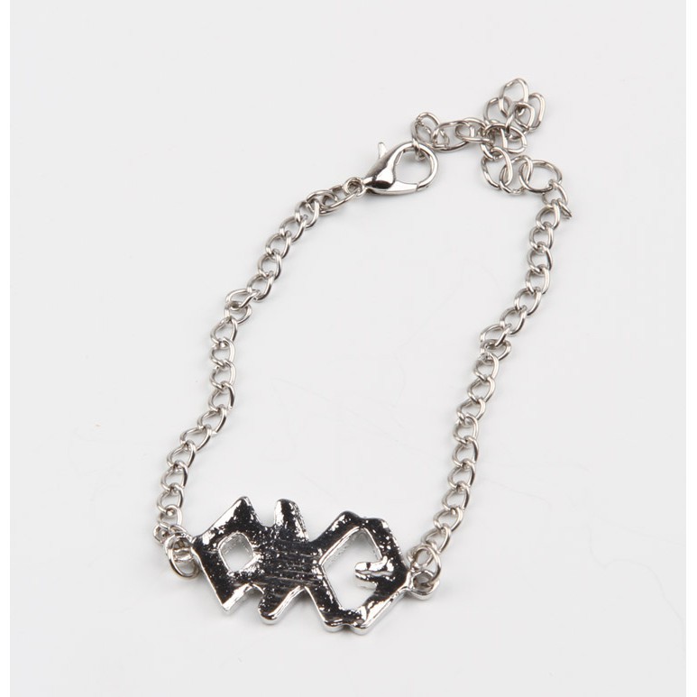 เครื่องประดับ สร้อยข้อมือคู่รัก สายโซ่ ลาย exo
