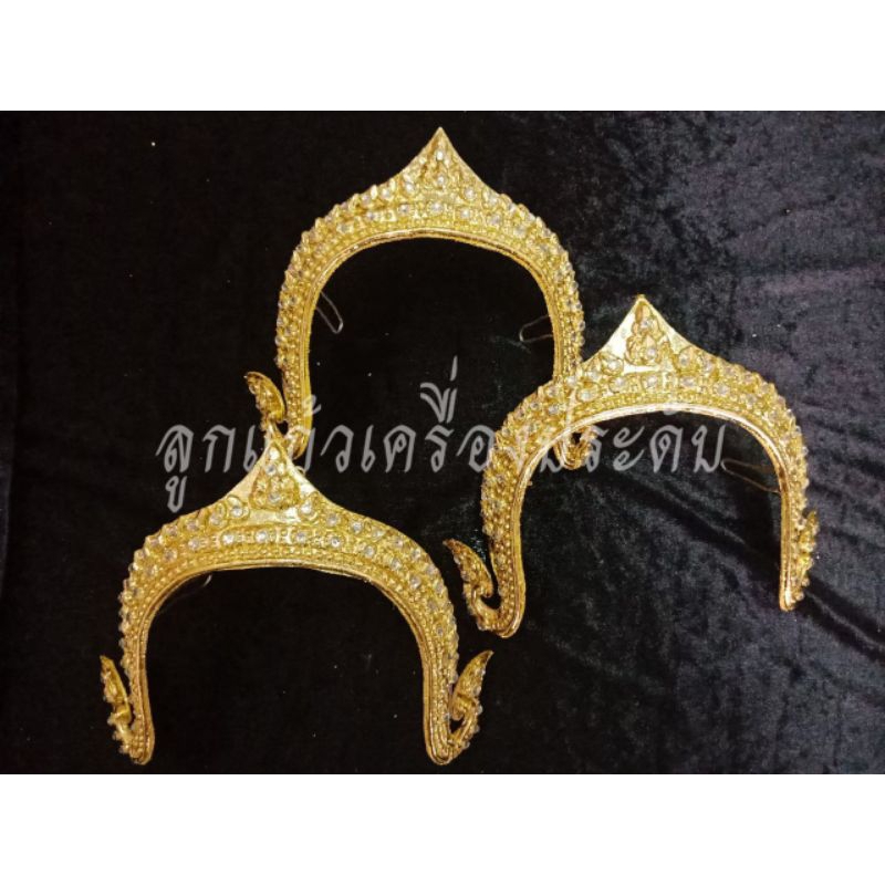 เครื่องประดับไทย ศิราภรณ์ กระบังหน้า กระบังหน้าศรีเมือง กรอบหน้านาง