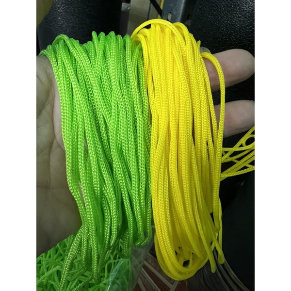 เชือกร่มสีพื้นคละะสี