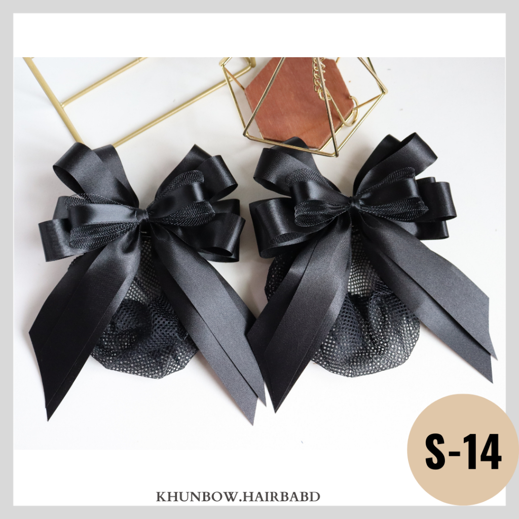 เน็ตติดผม (ราคา29บาท) โบว์ติดผม เน็ตคลุมผม พยาบาล เครื่องประดับ