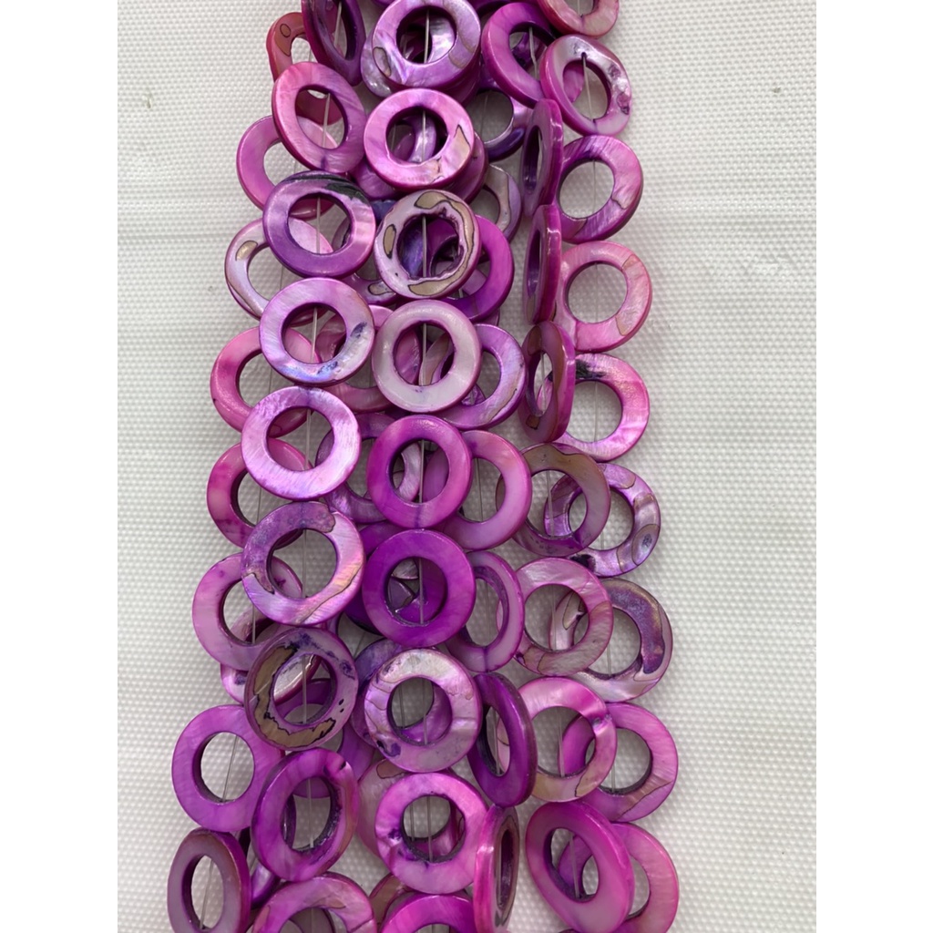 เปลือกหอยย้อมสี งานDIY