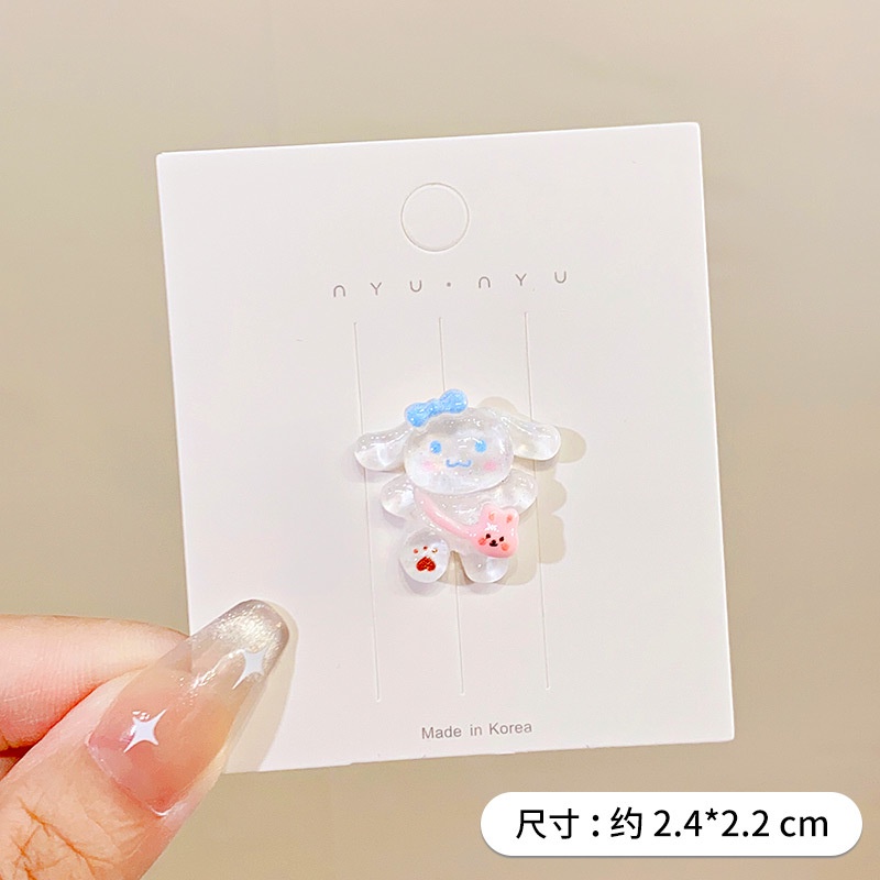 เรซิ่น diy แผ่นกาวเรซิ่น ลายการ์ตูนซานริโอ้ diy สําหรับติดตกแต่งโทรศัพท์มือถือ