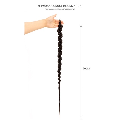 เส้นผมเปียยาว-70ซม แต่งทรงผม LP1