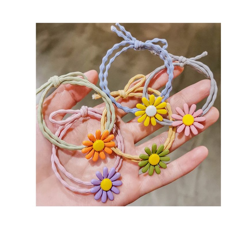 (แจกโค้ด30% กรอก INC611GI ช่องโค้ดช้อปปี้) [พร้อมส่ง] 1บาท   แบ่งขาย ยางรัดผม สีพื้น