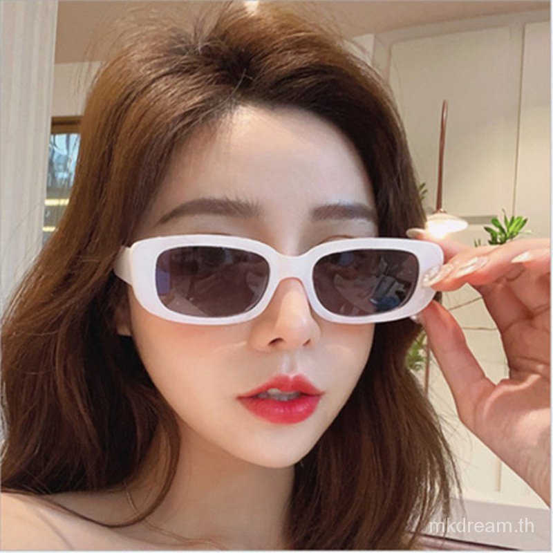 แว่นตากันแดด -50 ถึง -600 กรอบสี่เหลี่ยมผืนผ้า แฟชั่นสําหรับผู้หญิง UV400