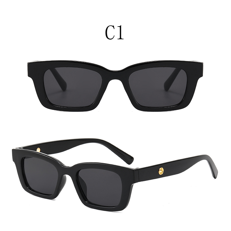 แว่นตากันแดดแฟชั่น Uv400 สไตล์วินเทจ มีสีสัน สำหรับผู้ชายผู้หญิง