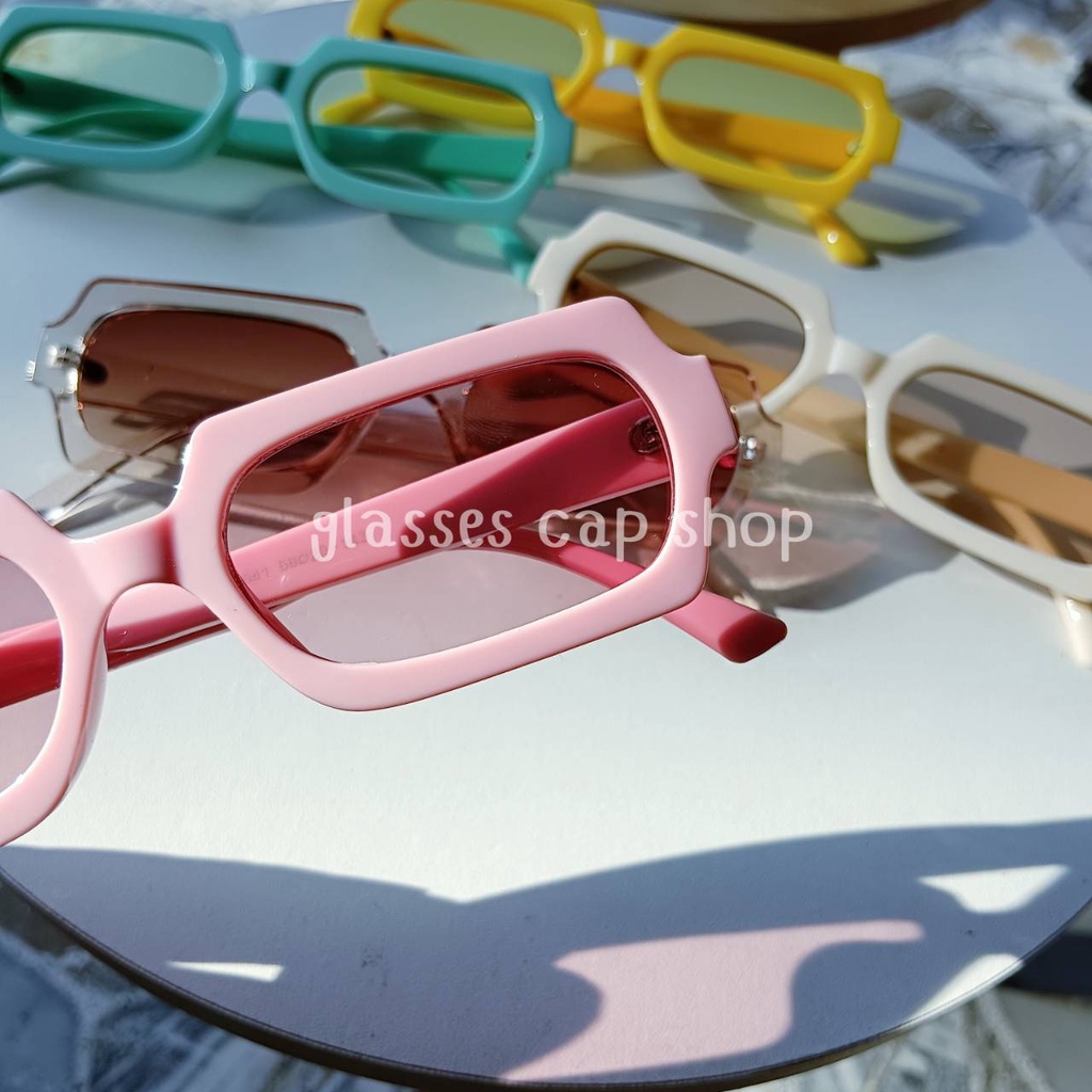 แว่นตาแฟชั่น แว่นตากันแดด New- Color Candy งานเกรดพรีเมี่ยม [มีสินค้าพร้อมส่งในไทย]