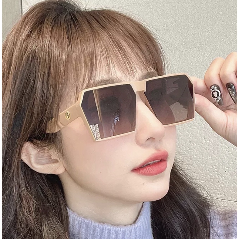 แว่นตาแฟชั่น แว่นตากันแดด  แว่นตา GG  ทรงสวยมาก [สินค้าพร้อมส่งในไทย]