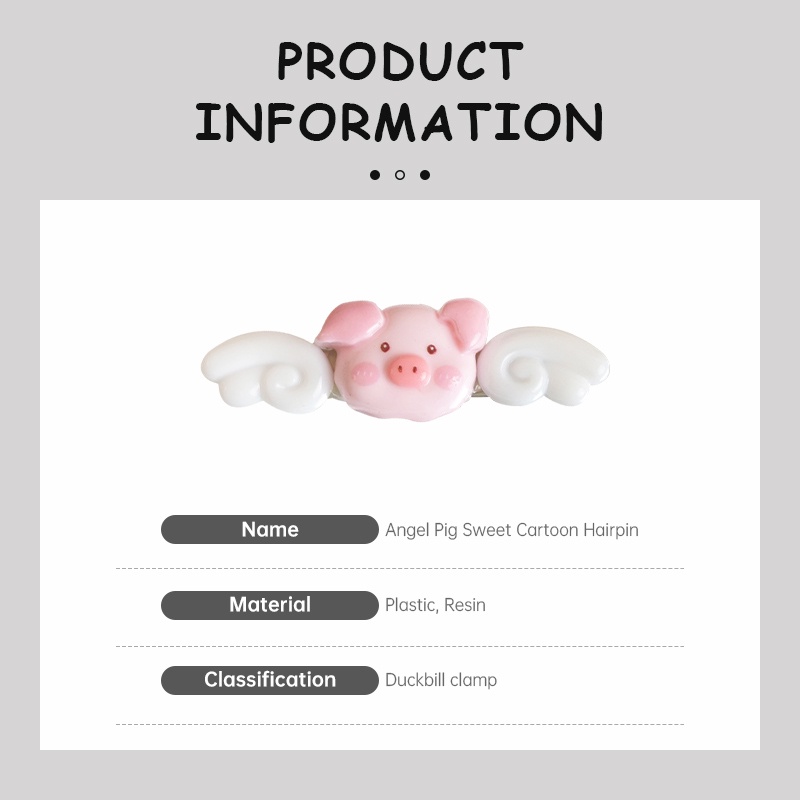 แองเจิ้ล หมู ผม คลิป การ์ตูน ผู้หญิง หวาน ผม คลิป อ่อน งอก นักเรียน insbangs คลิป-Krismile.th