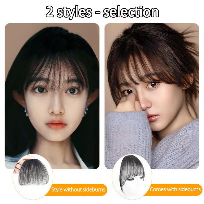 แฮร์พีช หน้าม้า หน้าม้าซีทรู แบบสาวเกาหลี ผมนิ่ม เหมือนผมจริง