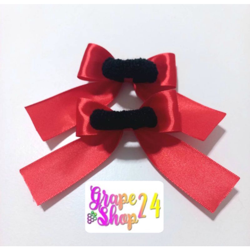 โบว์ติดผมนักเรียน ยางติดผมนักเรียน อนุบาล คู่ล่ะ20บาท(โบว์+ยาง20บ.คู่)