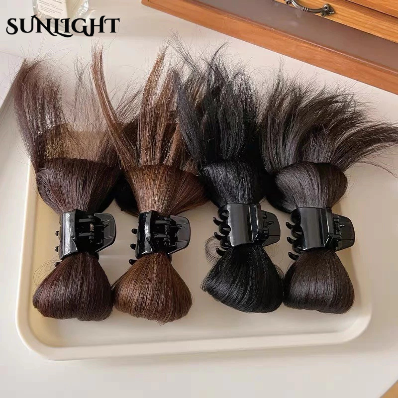 ใหม่ วิกผม กิ๊บติดผมหางม้า สูง ธรรมชาติ เครื่องประดับแฟชั่น สําหรับผู้หญิง