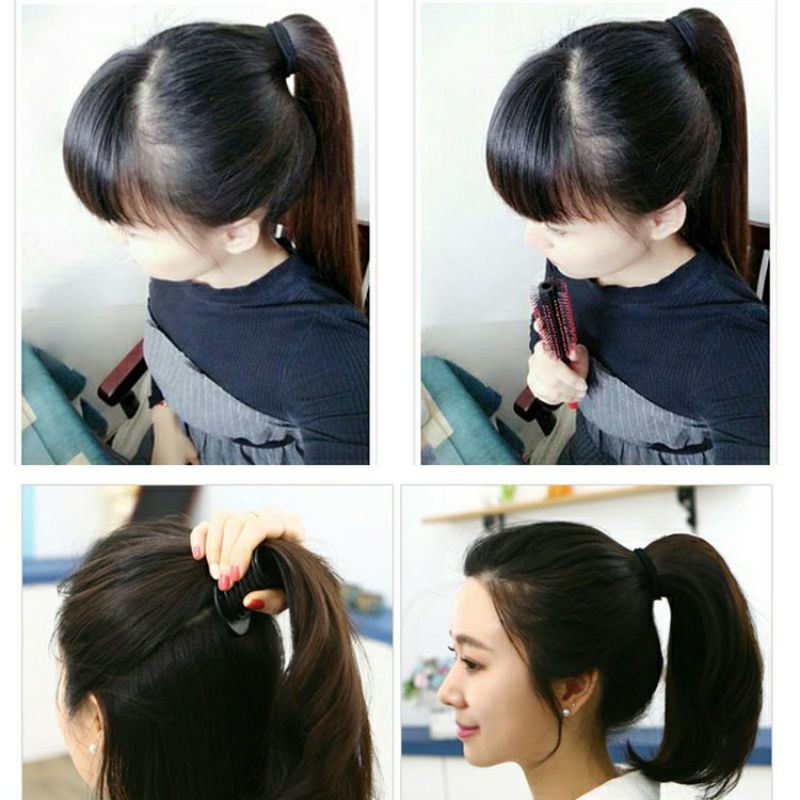 ~• พร้อมส่ง •~ ซิลิโคนหางม้าวอลลุ่ม Ponytail Hair Volume หางม้าหนาสวยฟีลคุณหนู