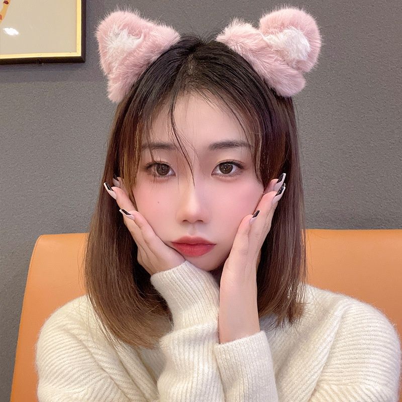 ‼พร้อมส่งจากไทย‼กิ๊บติดผมหูแมว ขนฟูนุ่มนิ่ม คอสเพลย์ หูแมวปุ๊กปิ๊ก