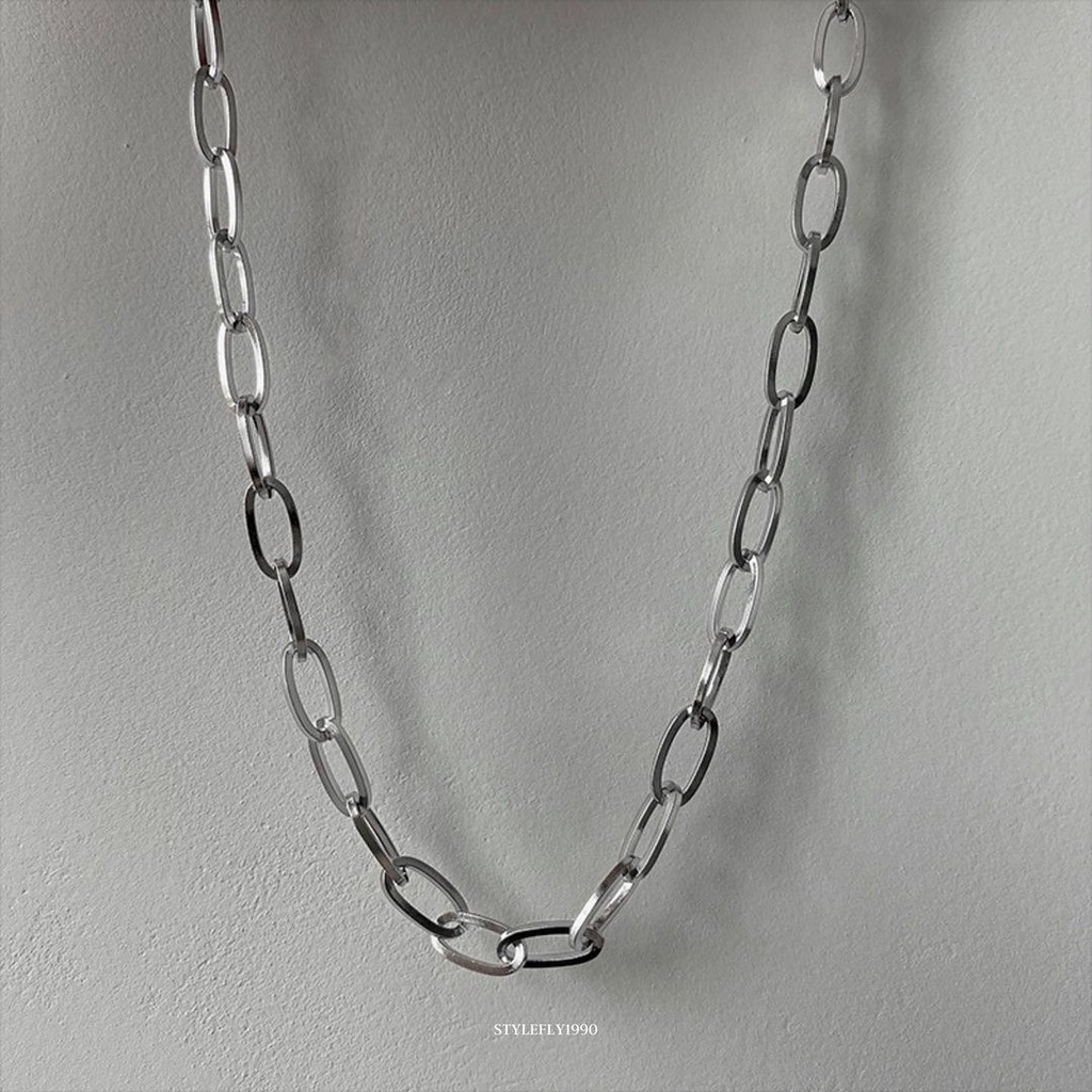 【 พร้อมส่ง 】Chain Necklace สร้อยโซ่คลาสสิค