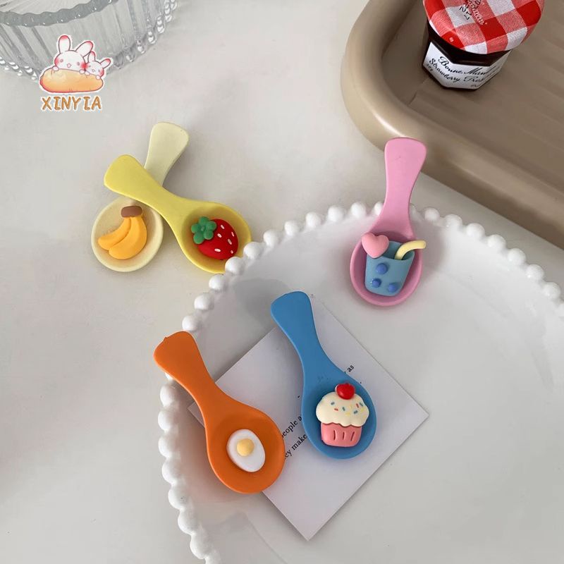 【XINYIA】 2024กิ๊บติดผม กิ๊บเด็ก กิ๊บช้อนสุดคิ้วท์