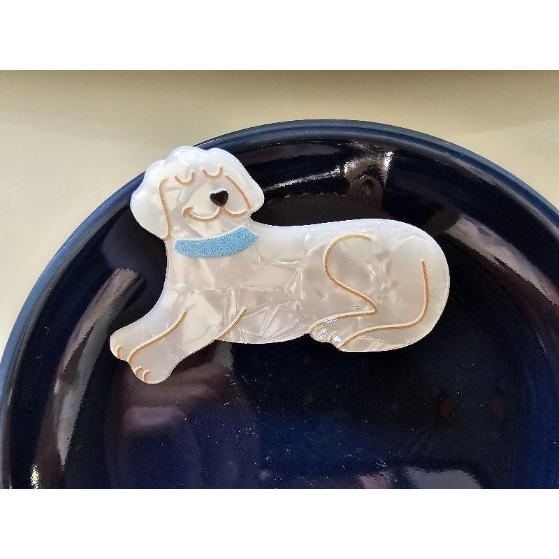 【พร้อมส่ง 】 กิ๊ฟติดผม กิ๊ฟ Dog lover ลายน้องหมา แมว กระต่าย งานลายหินอ่อน สวย ดูดี