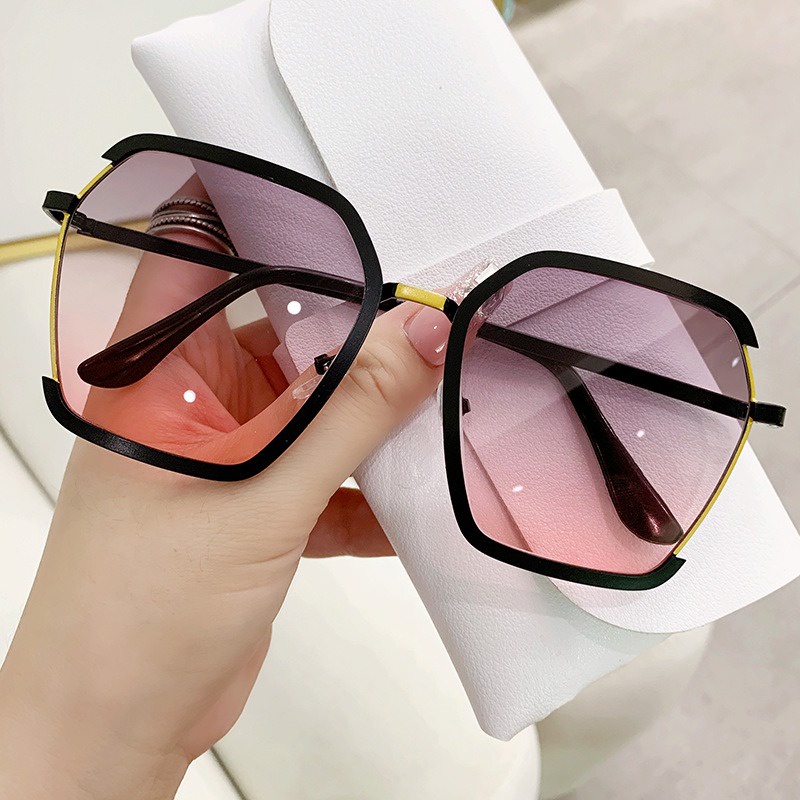 【พร้อมส่ง】COD (San9) แว่นตากันแดด โลหะ ป้องกันรังสียูวี แฟชั่นสไตล์เกาหลี สําหรับผู้หญิง 2023