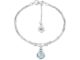 Mizuchol กำไลพลอยประจำวันเกิด (พุธ) LUCKY ME BRACELET BLUE TOPAZ
