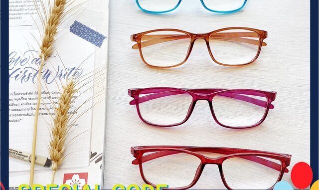 แว่นสายตายาวและกรองแสงสีฟ้า(บลูบล็อก) [บิดงอได้ ทรงเหลี่ยม ชายและหญิง +100ถึง+400