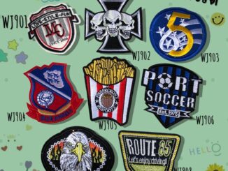 DIY Iron on Patches Embroidery ตัวรีดติดเสื้อ เย็บติด หมวก กระเป๋า รองเท้า ปะเสื้อผ้า งานปัก