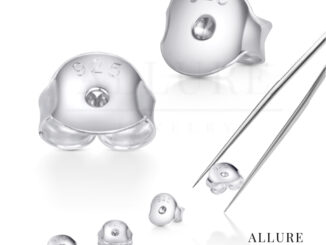 แป้นต่างหู เงินแท้ 925 ตอก925 ราคา 8 บาท/คู่ Allure Jewelry