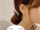A HELLO GIRL ต่างหูเข็มเงิน 925 ประดับเพทาย ทรงกลม เรขาคณิต สไตล์เกาหลี เครื่องประดับ สําหรับผู้หญิง