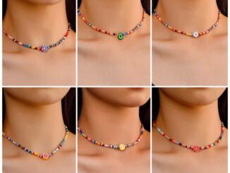 “สร้อยคอลูกปัด” สไตล์มินิมอล✨พร้อมส่ง✨