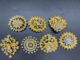 Vintage Jewelry เข็มกลัด ลายดอกไม้ แฟชั่น คลาสสิก เข็มกลัดเพชร สิทอง 1pcs