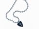 STEEL BEADS ✝️ WITH HEART สร้อยคอลูกปัดไข่ปลา