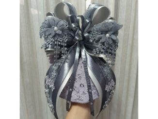 เน็ตติดผมพยาบาล โบว์พยาบาล สีเทา