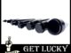 จิวระเบิดหู จิวขยาย GET LUCKY ตุ้มหูผุ้ชาย จิวหู จิวตาไก่ พลาสติก