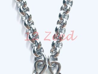 สร้อยคอห้อยพระสแตนเลส ลายแหวนกลึง ขนาด 7 มิล สแตนเลสแท้ 100% สร้อยสวมคอ เครื่องประดับ stainless steel