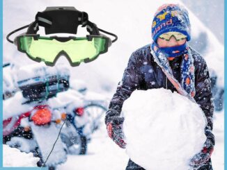 แว่นตาเลนส์สีเขียว Night Vision Goggles